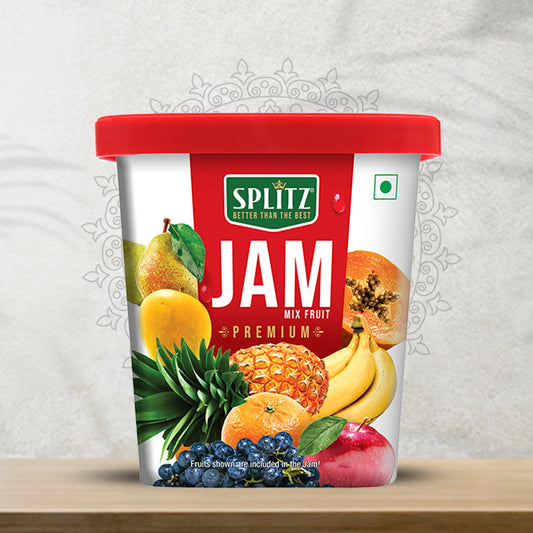 Splitz Premium Mixed Fruit Jam (900 grams)